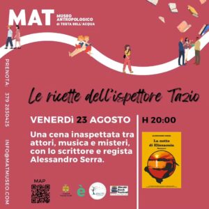 Le ricette dell’ispettore Tazio